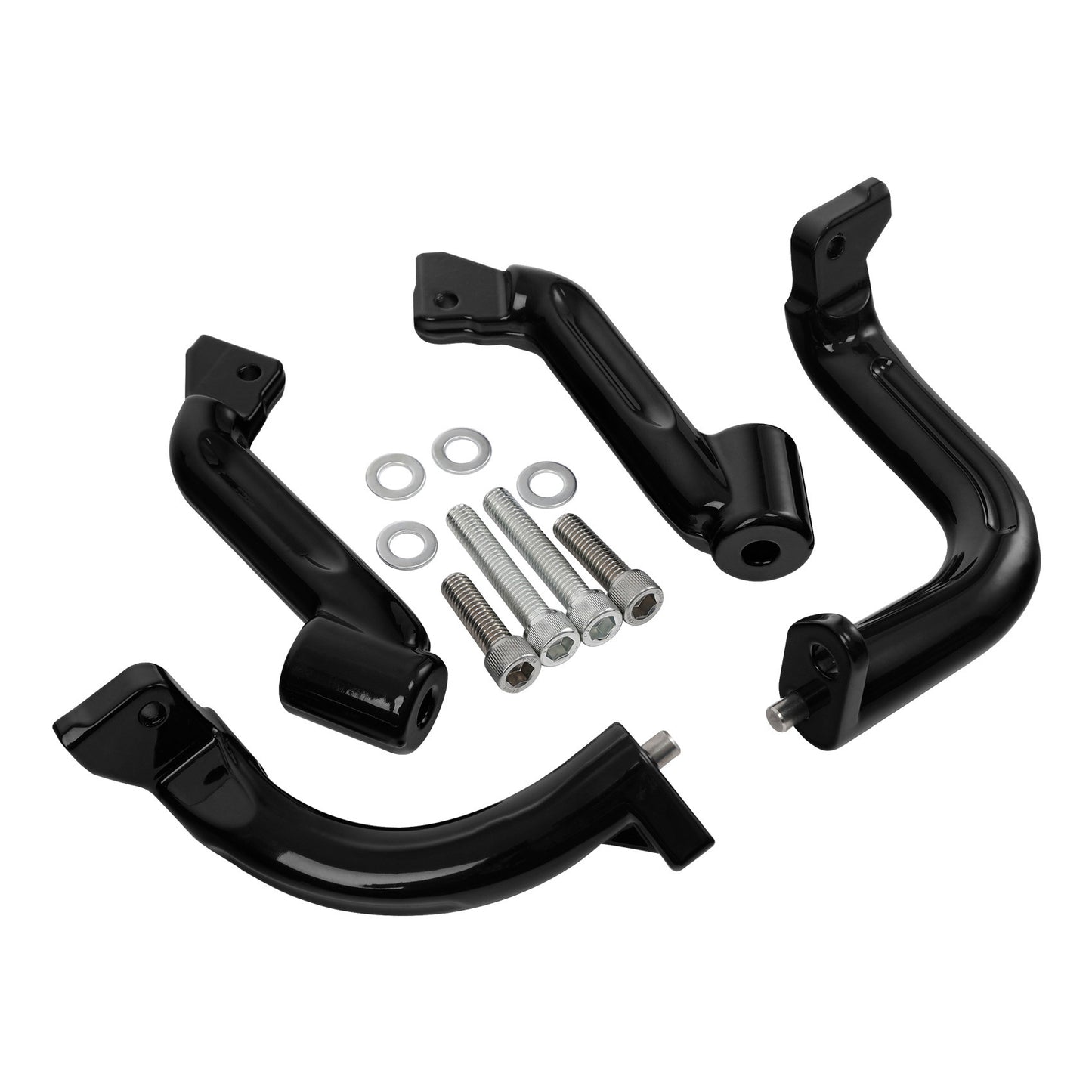 A: Suitable for Harley Avenue Road King Glide Front Foot Pedal Bracket Modified Motorcycle Driver Support Tripod