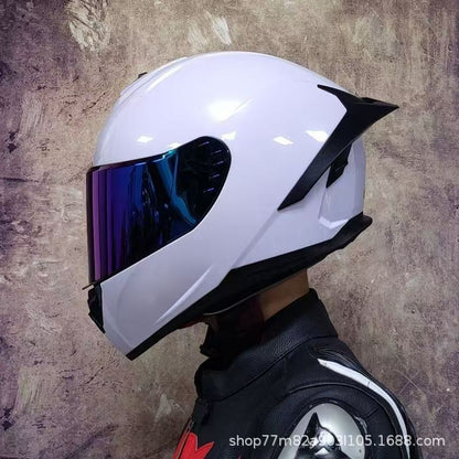 A locomotive helmet