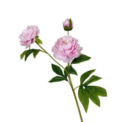 A high-quality simulated three-headed peony, peony home decoration