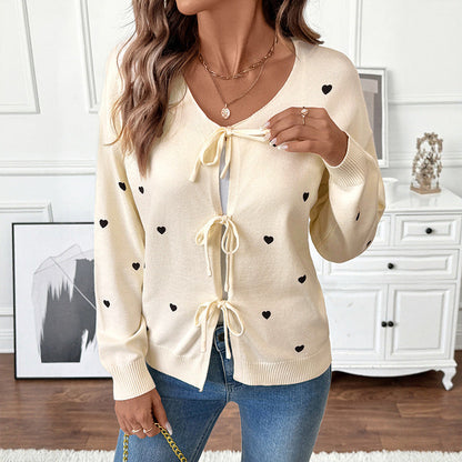 A knit top