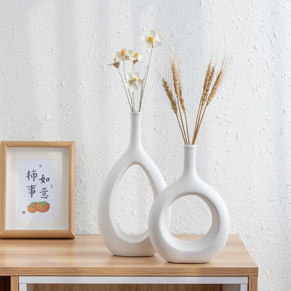 A ceramic vase