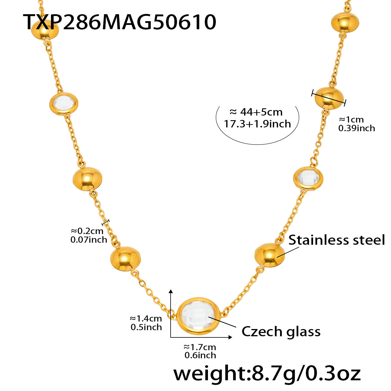 A necklace jewelry