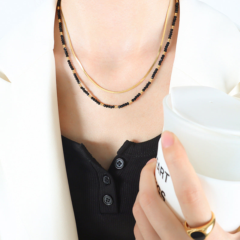 A necklace jewelry