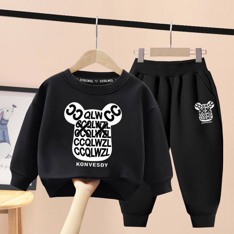 A children's sweater set