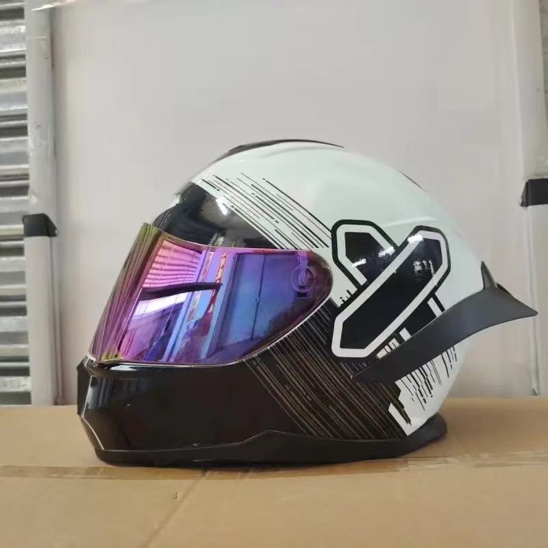 A locomotive helmet