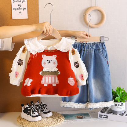 A children's set three-piece set