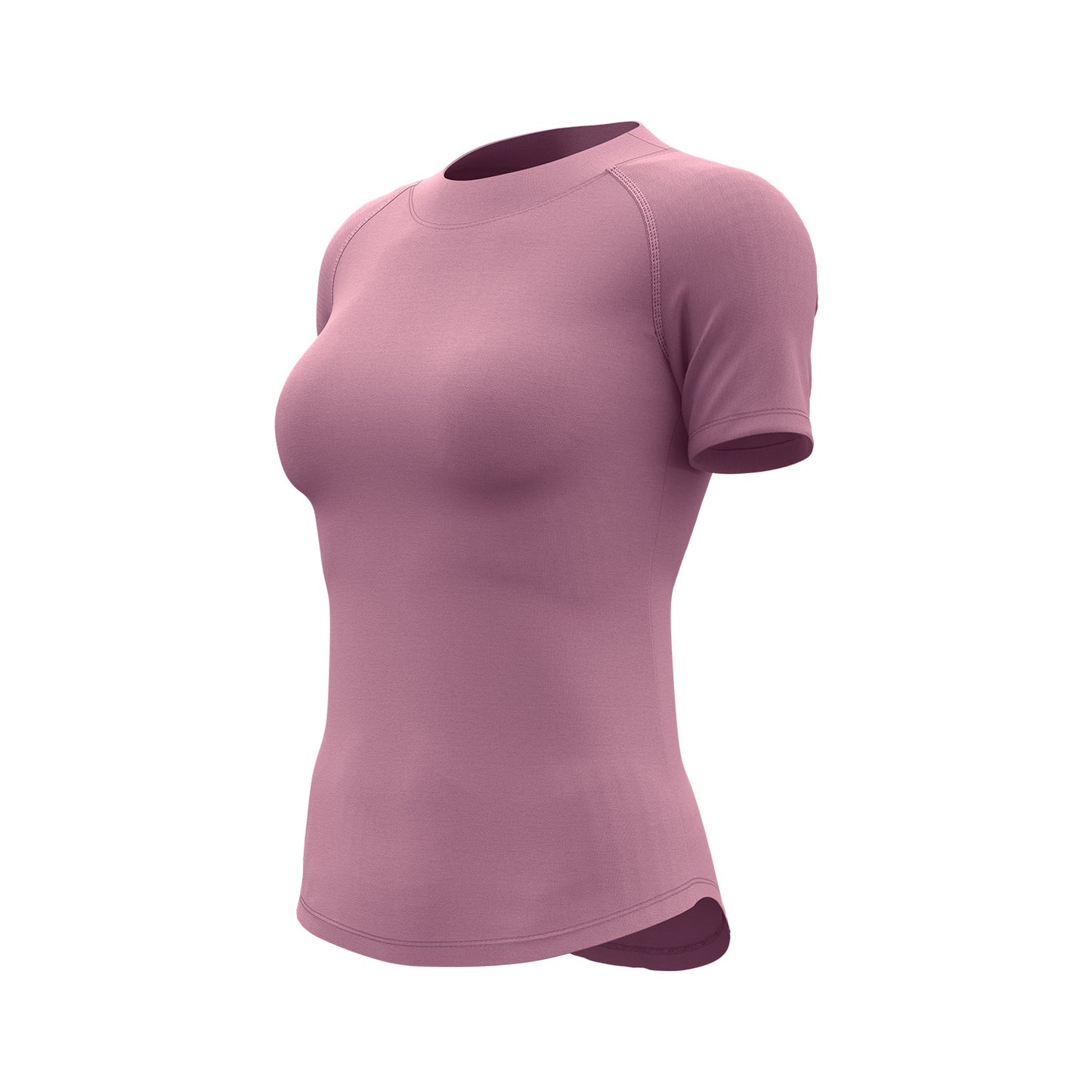 A mesh yoga short-sleeved sports fitness clothes show chest shaping breathable sports T-shirt women