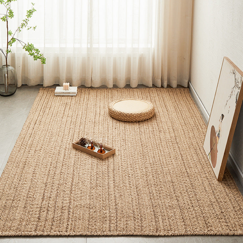 A Jute woven carpet floor mat