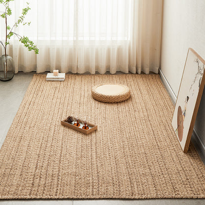 A Jute woven carpet floor mat
