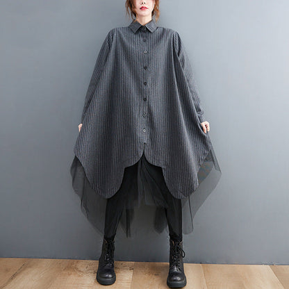 A long shirt jacket
