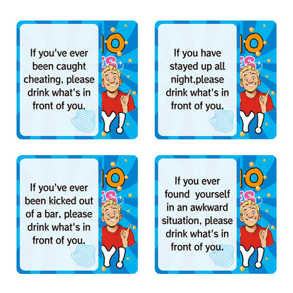 A 50 board game party game English cards