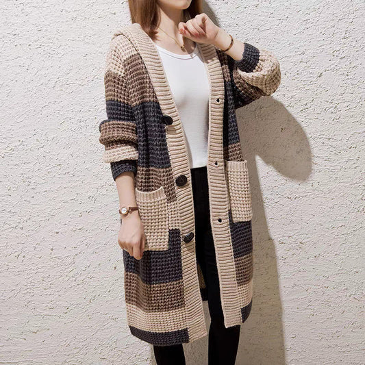 A sweater jacket