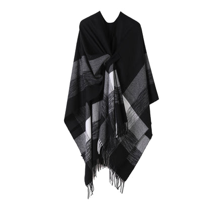 A shawl scarf