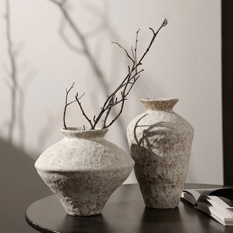 A ceramic vase ornament