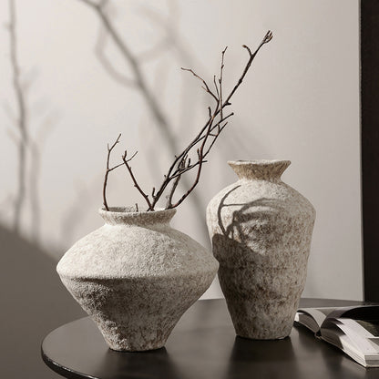 A ceramic vase ornament