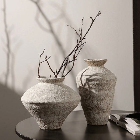 A ceramic vase ornament