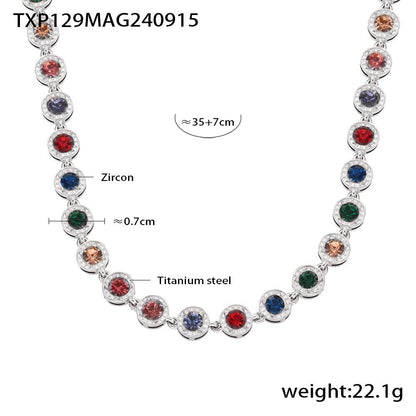 A necklace bracelet jewelry