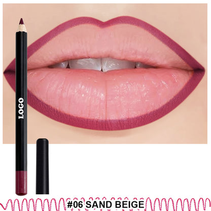 A lip liner —— Customizable logo MOQ 100 pieces