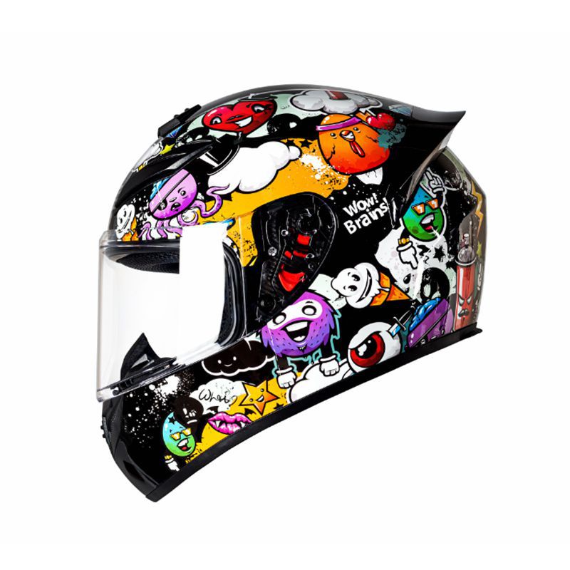 A locomotive helmet