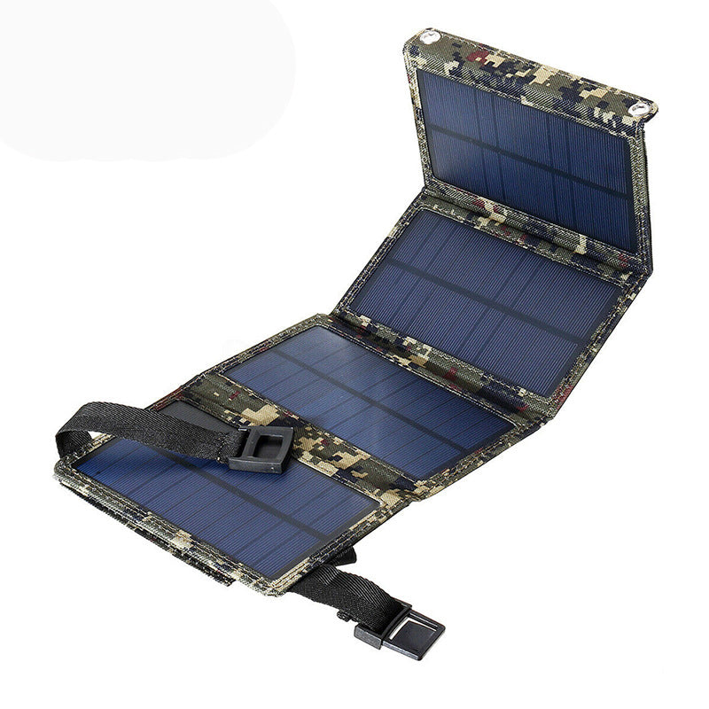 A Solar Panel 20W Portable Solar Panel Outdoor Power Supply Solar Mobile Power Supply