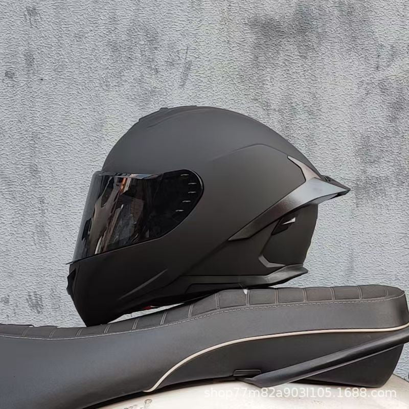 A locomotive helmet