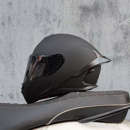 A locomotive helmet