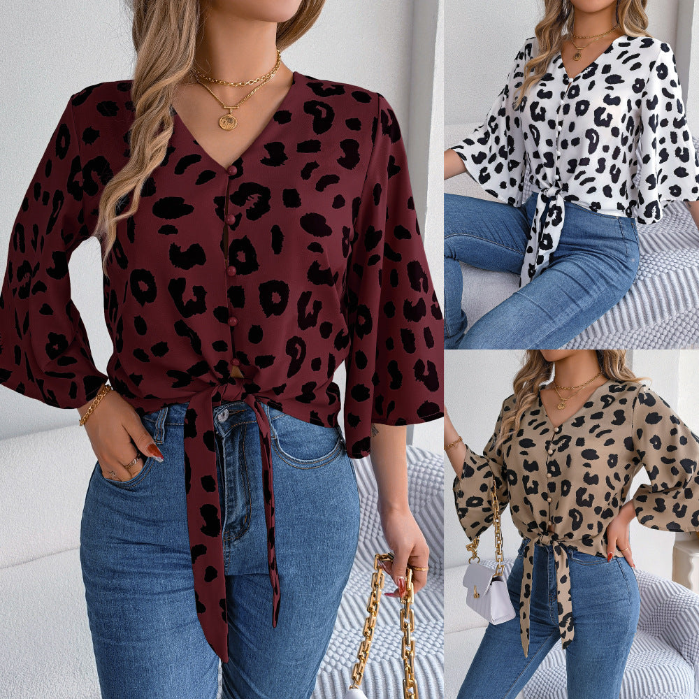 A women's spring and summer top