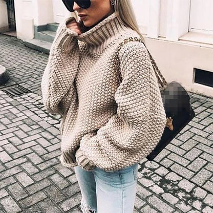 A sweater knitted sweater