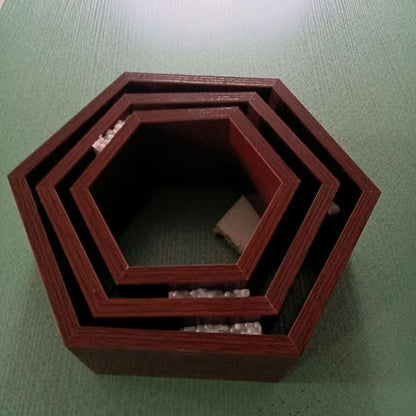 A grid wall wall rack