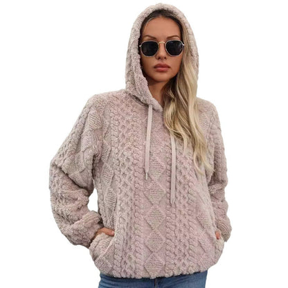 A hooded top