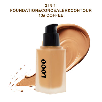A concealer foundation —— Customizable logo MOQ 100 pieces