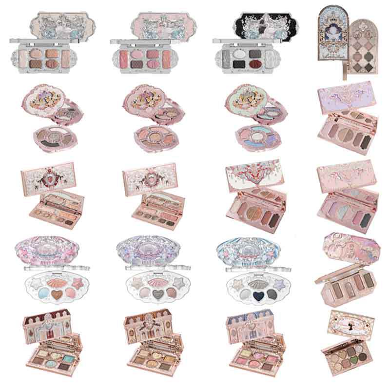 A new product,  Sweetheart Bear eyeshadow, Swan Cloud Shoulder, strawberry, all series of stores can be self-organized gift boxes.