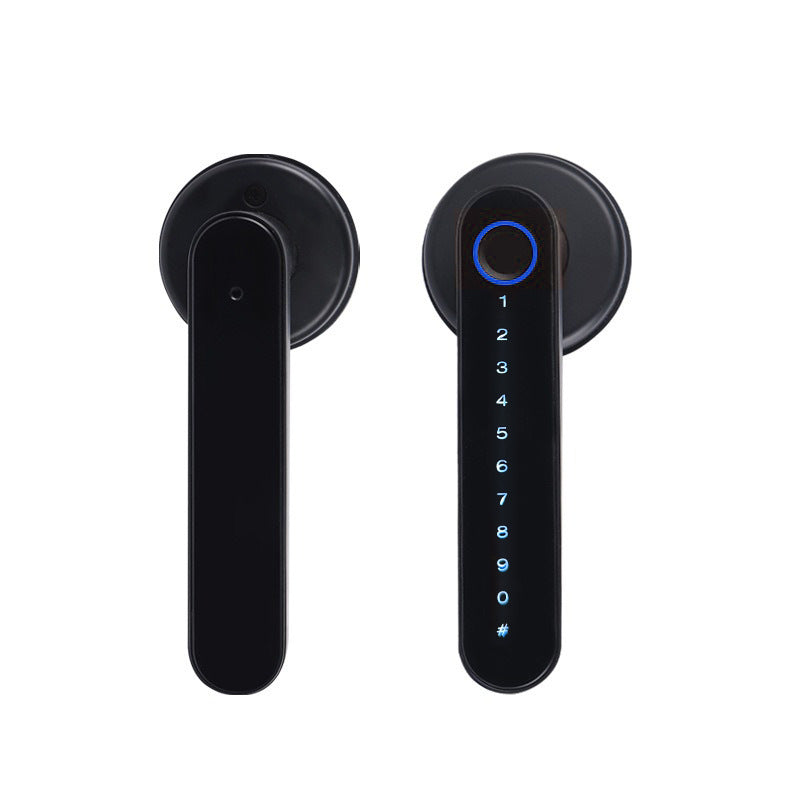 A Indoor wooden door TUYA Bluetooth password smart lock Electronic lock Handle password lock One grip to open the handle lock