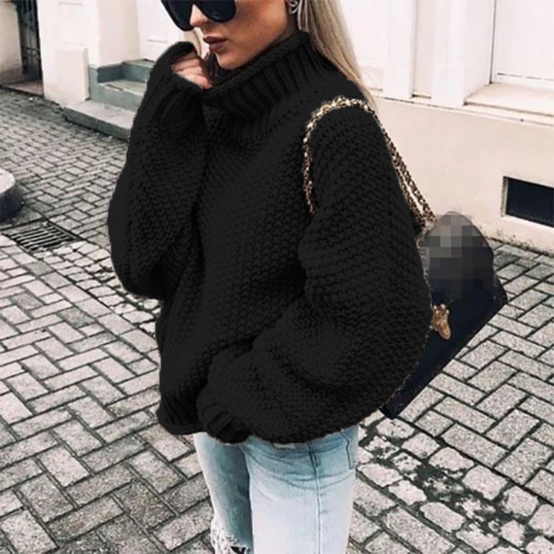 A sweater knitted sweater