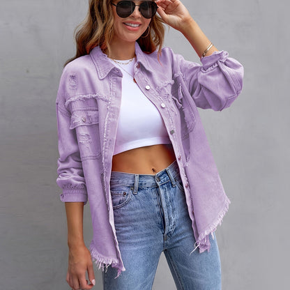 A denim jacket