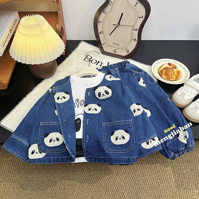 A children's denim set