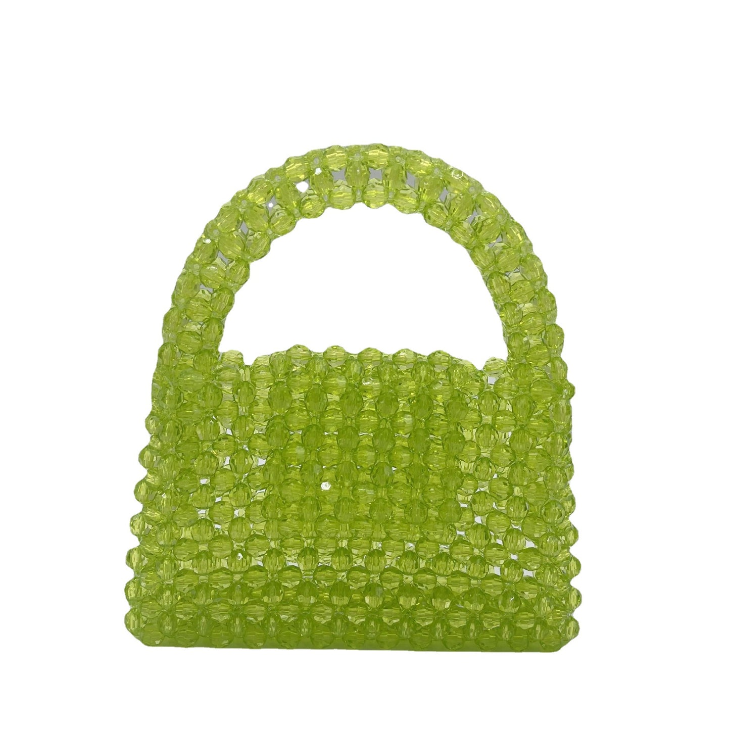 A niche design bag women's summer high-value girlfriends with the same multi-color cut beaded bag handmade DIY handbag