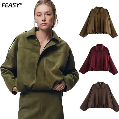 A lady long sleeves