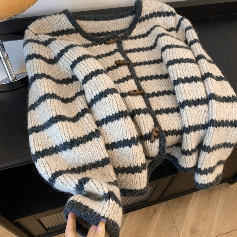 A sweater jacket
