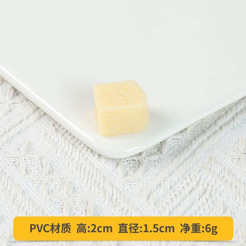 A Fake fruit slice Lemon slice Watermelon slice Fake cherry decoration photo Fruit props High imitation fruit slice model
