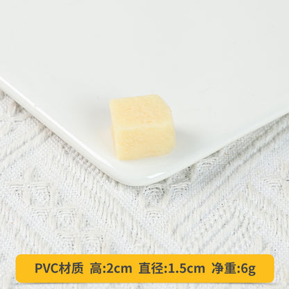 A Fake fruit slice Lemon slice Watermelon slice Fake cherry decoration photo Fruit props High imitation fruit slice model
