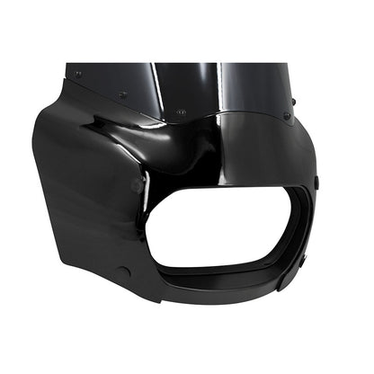 A Motorcycle Modification Accessories Harley 18 years later Soft Tail Fat Ba Hood Elevated Windshield Large Lampshade Guide Fairing
