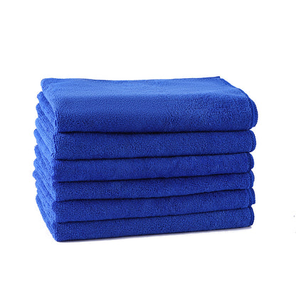 A enlarged and thickened car towel without leaving marks, water-absorbing polyester brocade microfiber towel, household cleaning floor towel
