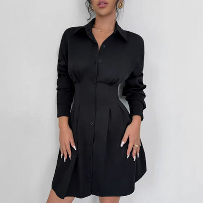 A lapel dress