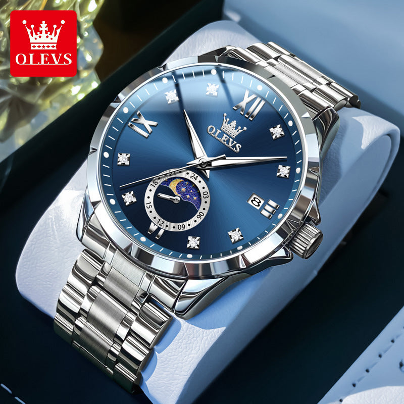 Custom watch design A Watch Diamond Calendar Quartz Watch
