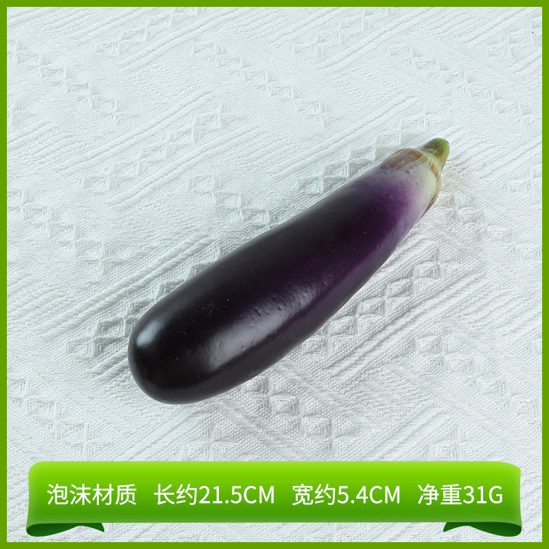 A simulated vegetable early education props studio shooting props window ornaments fake cabbage radish fake vegetables