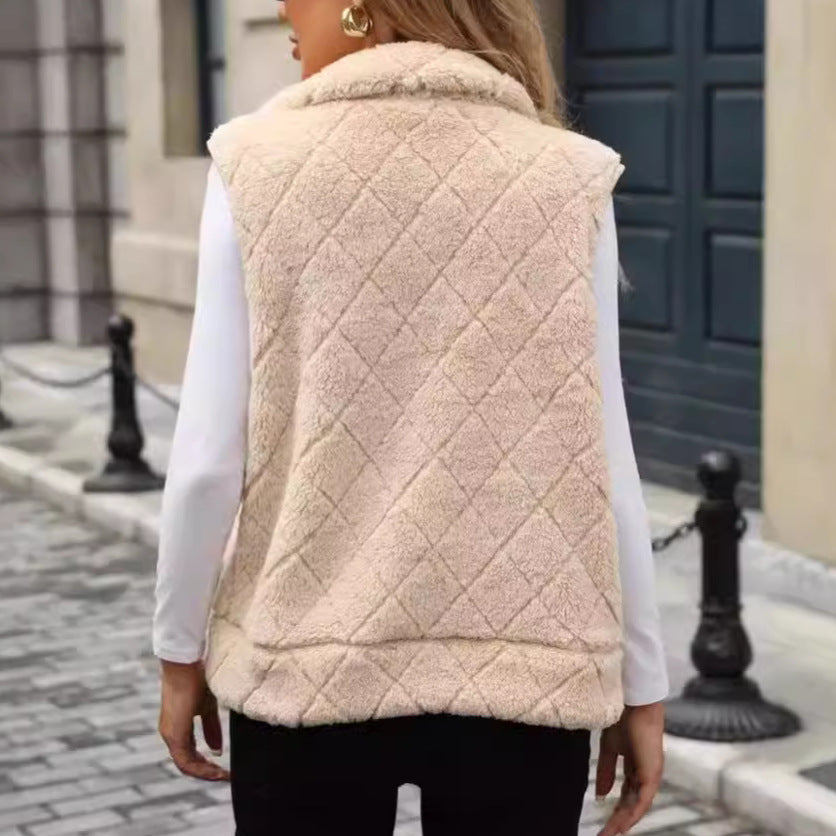 A plush vest