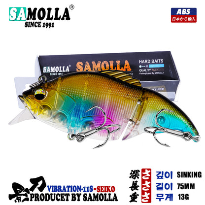 A Realistic Multi-section Swimbait  Slow Sinking