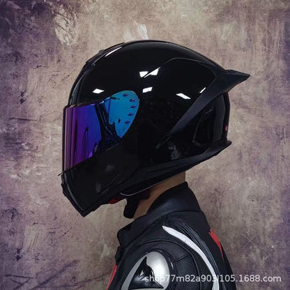 A locomotive helmet