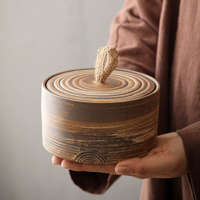 A storage tank coarse pottery tea pot